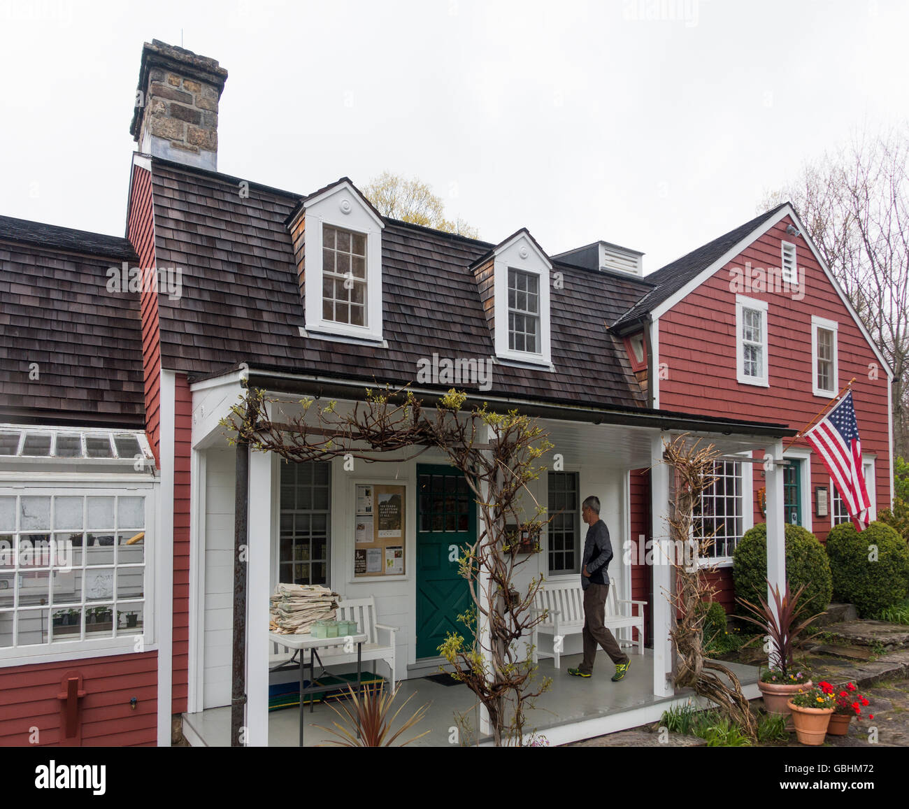 Weir Farm National Historic site Wilton CT Stock Photo Alamy