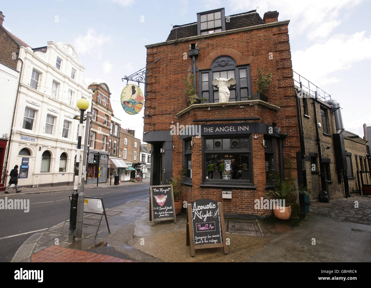 A view angel inn pub in highgate hires stock photography and images
