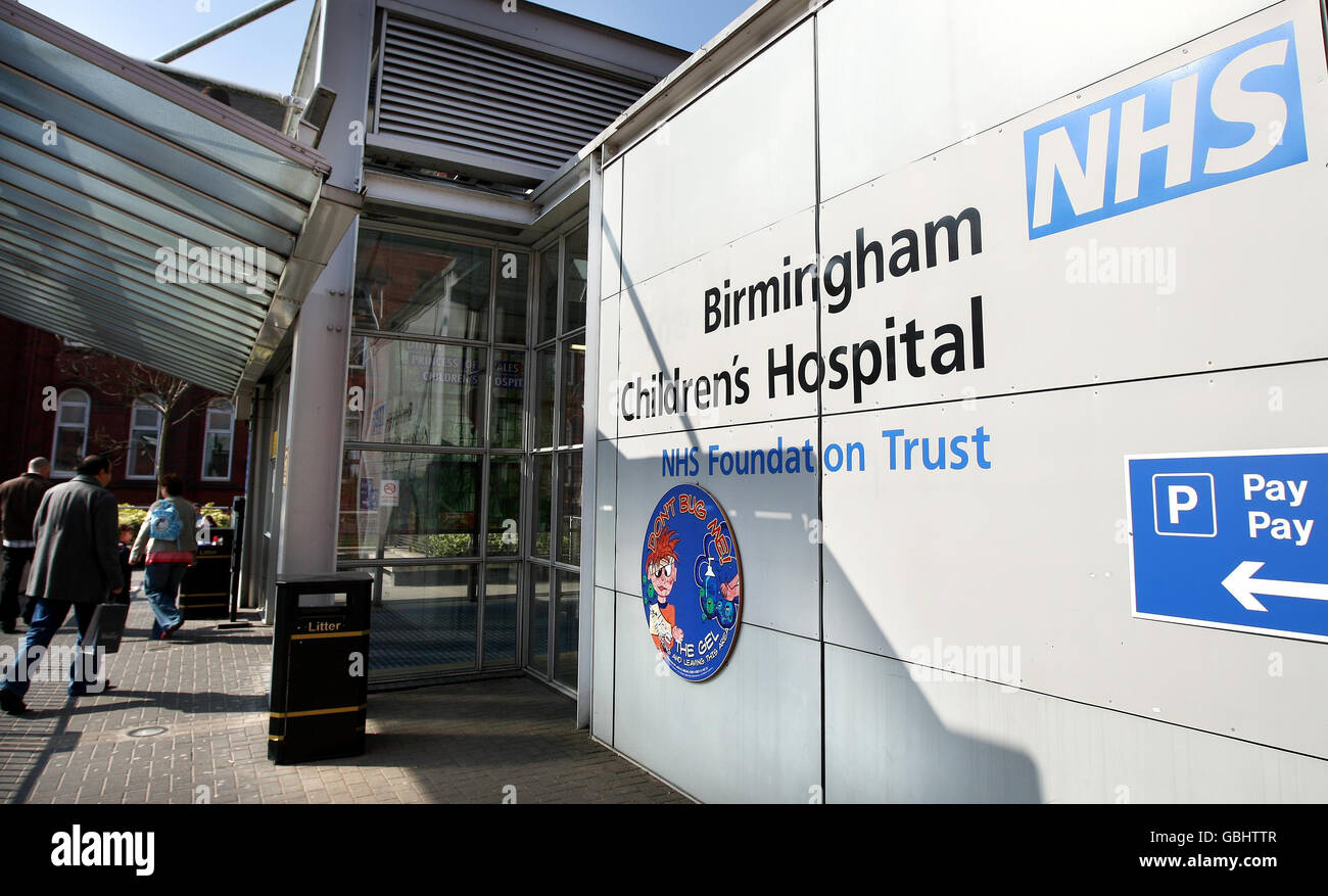 Birmingham Children's Hospital Stock Photo Alamy