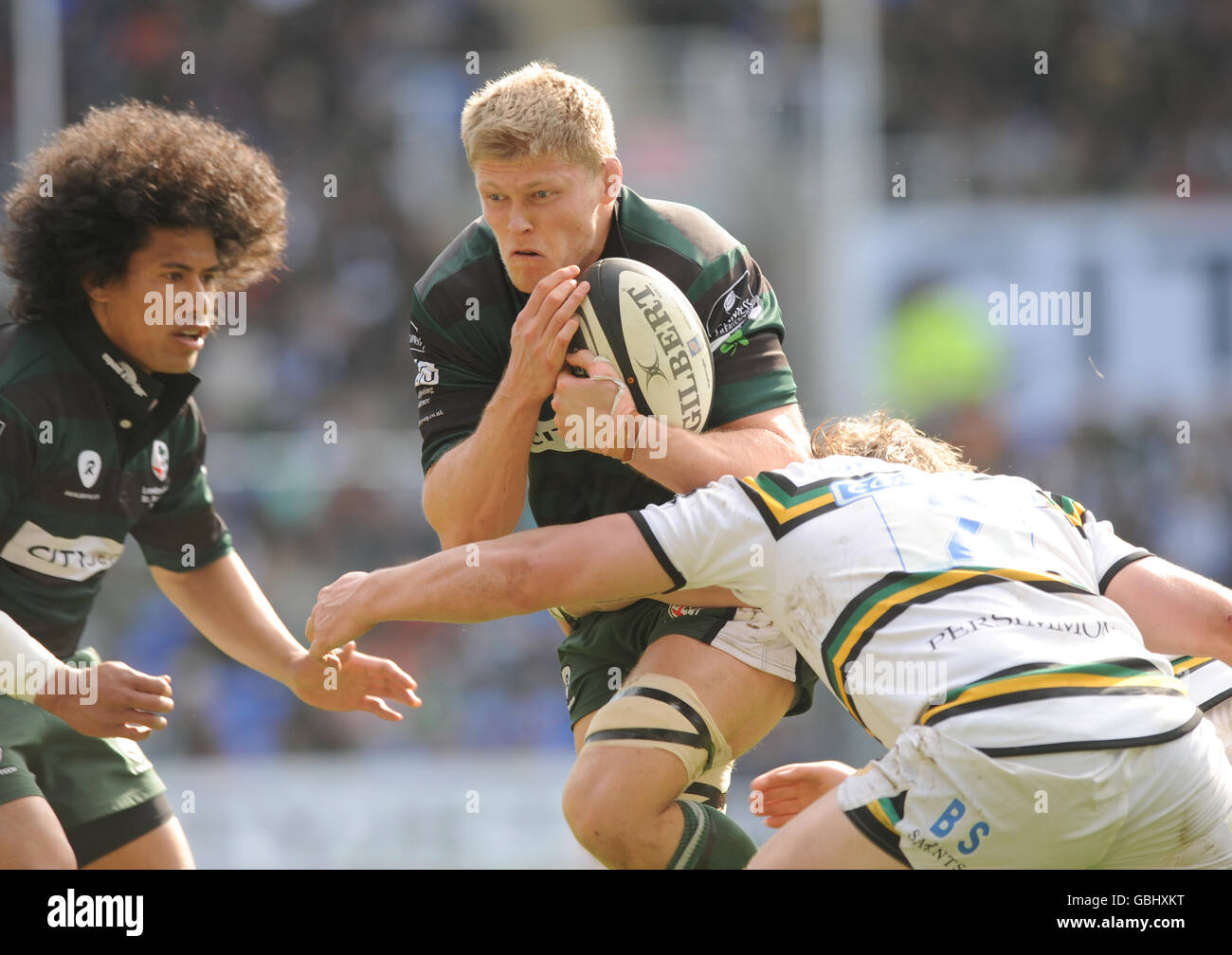 Rugby union guinness premiership london irish northampton saints