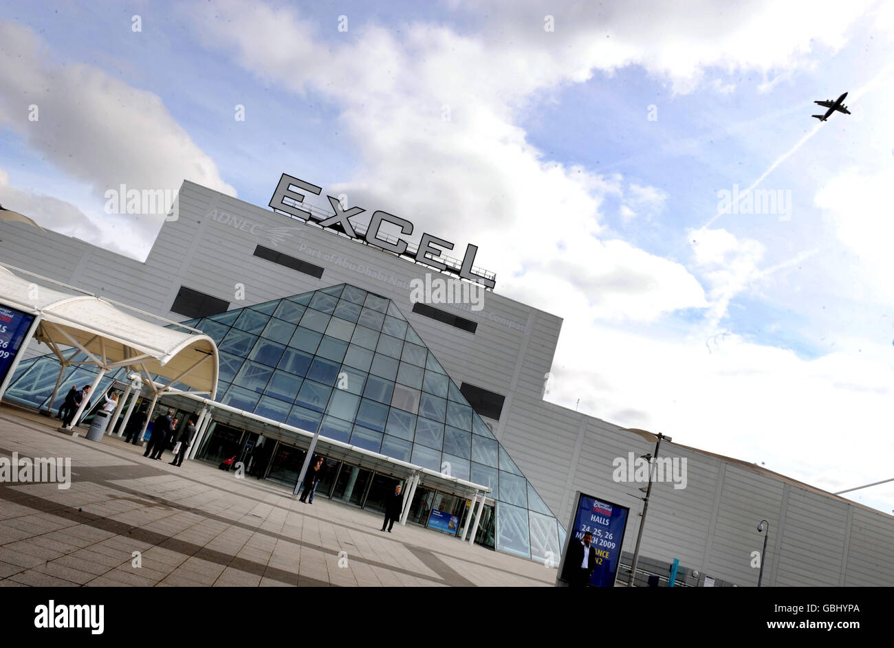 Excel london exterior view hires stock photography and images Alamy