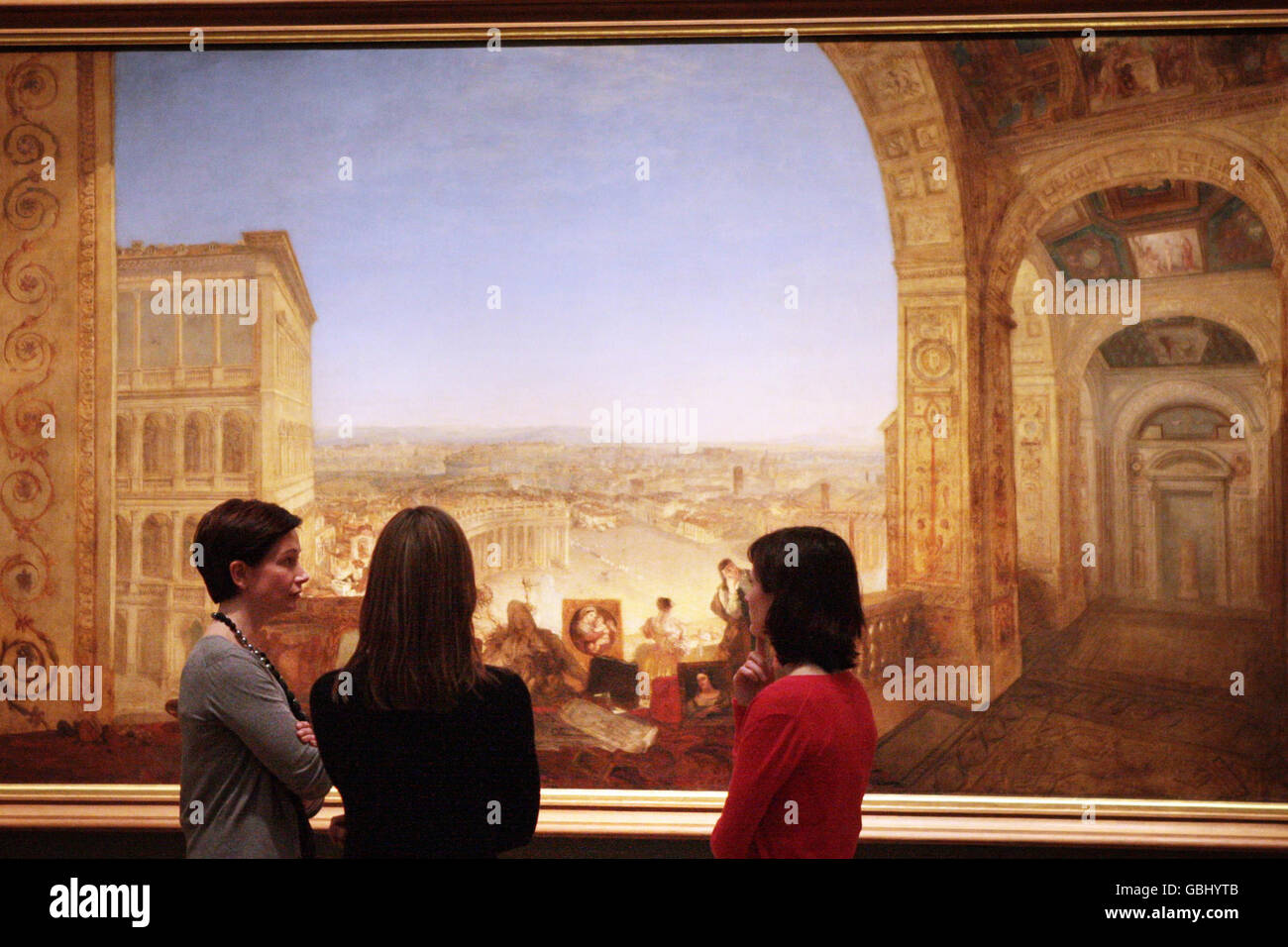 A turner painting from the vatican hi-res stock photography and