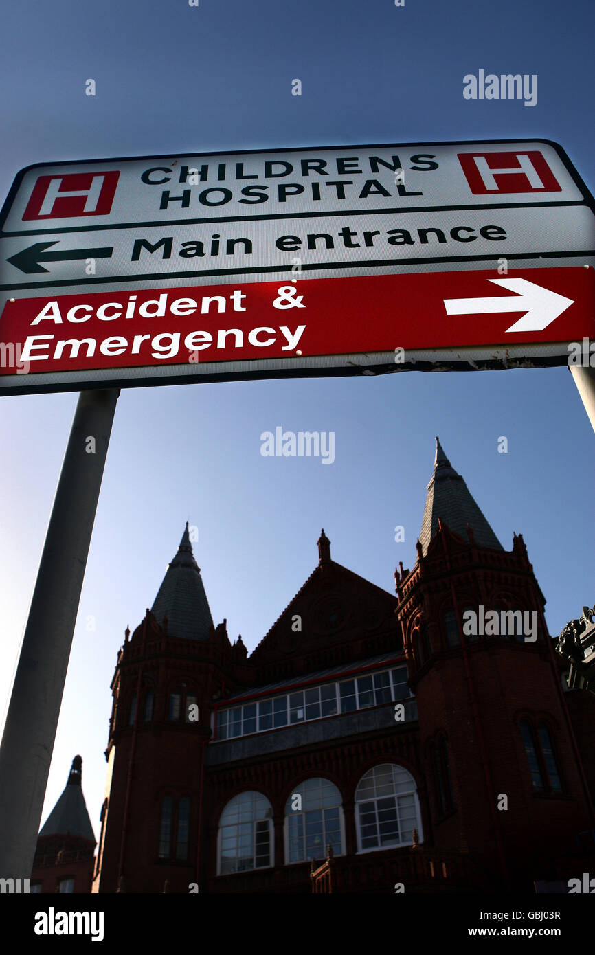 Birmingham Children's Hospital Stock Photo Alamy