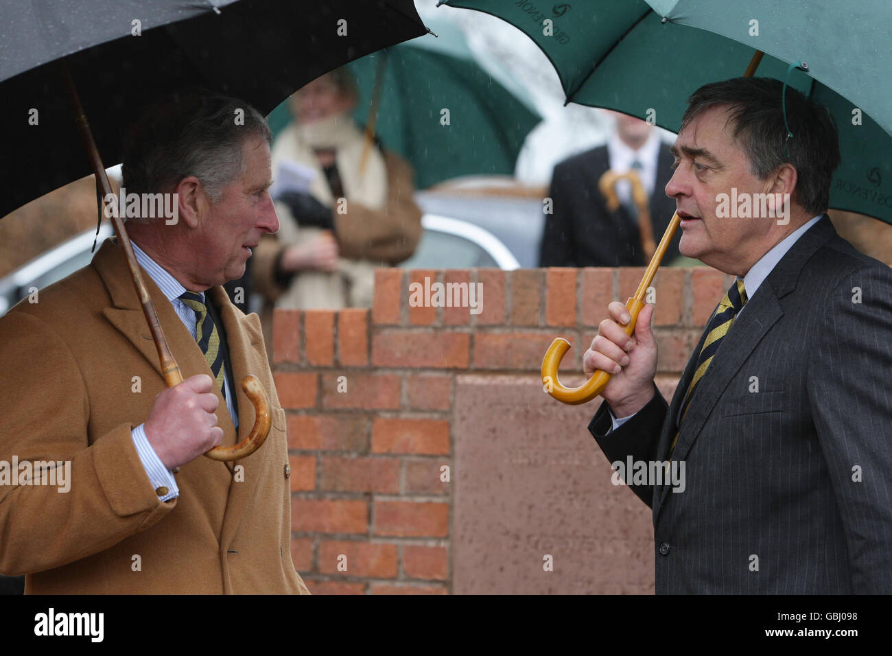 Prince of Wales visits Cheshire Stock Photo Alamy