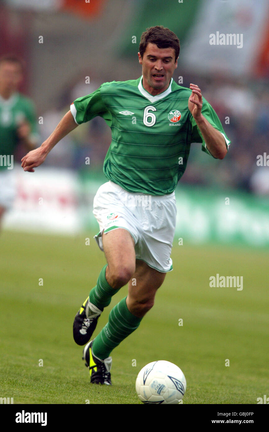 Soccer international friendly ireland v romania hires stock