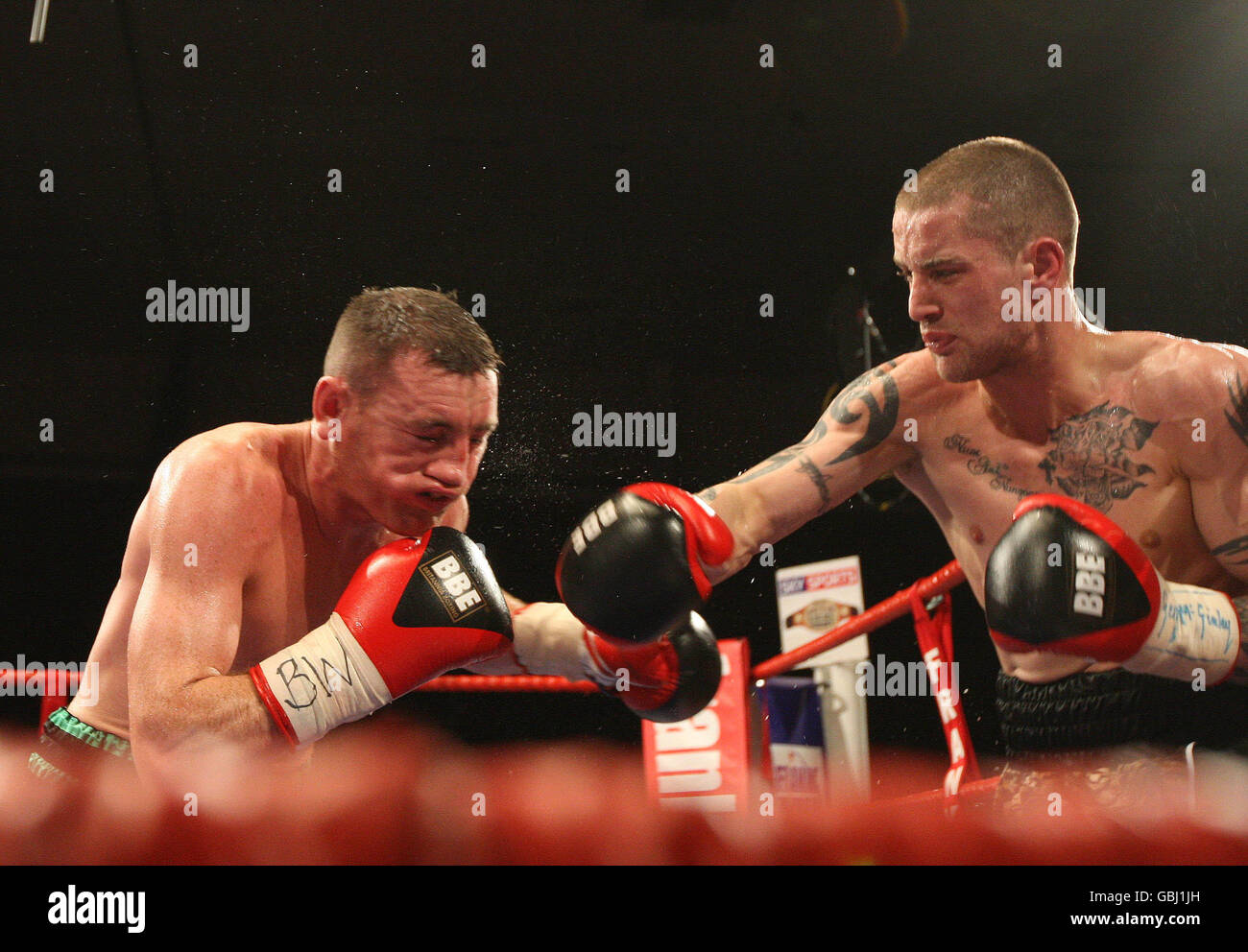 Boxing Commonwealth SuperFeatherweight Title Ricky Burns v Michael