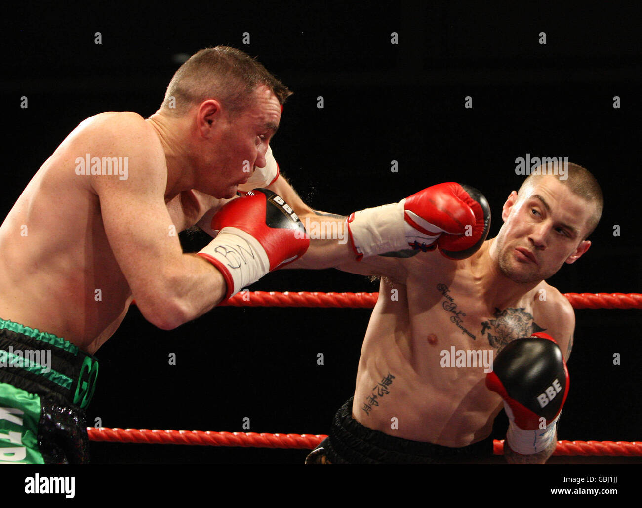 Boxing Commonwealth SuperFeatherweight Title Ricky Burns v Michael