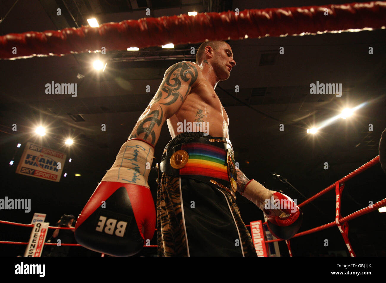 Boxing Commonwealth SuperFeatherweight Title Ricky Burns v Michael