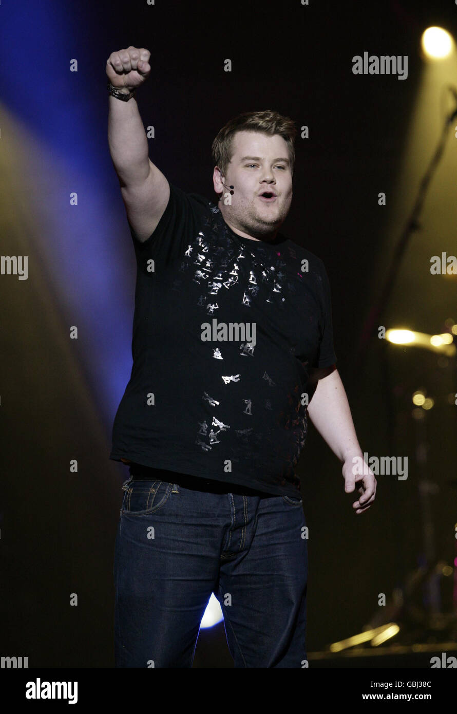 Teenage Cancer Trust - An Evening of Comedy. James Corden during the Teenage Cancer Trust - An Evening of Comedy at the Royal Albert Hall, London. Stock Photo