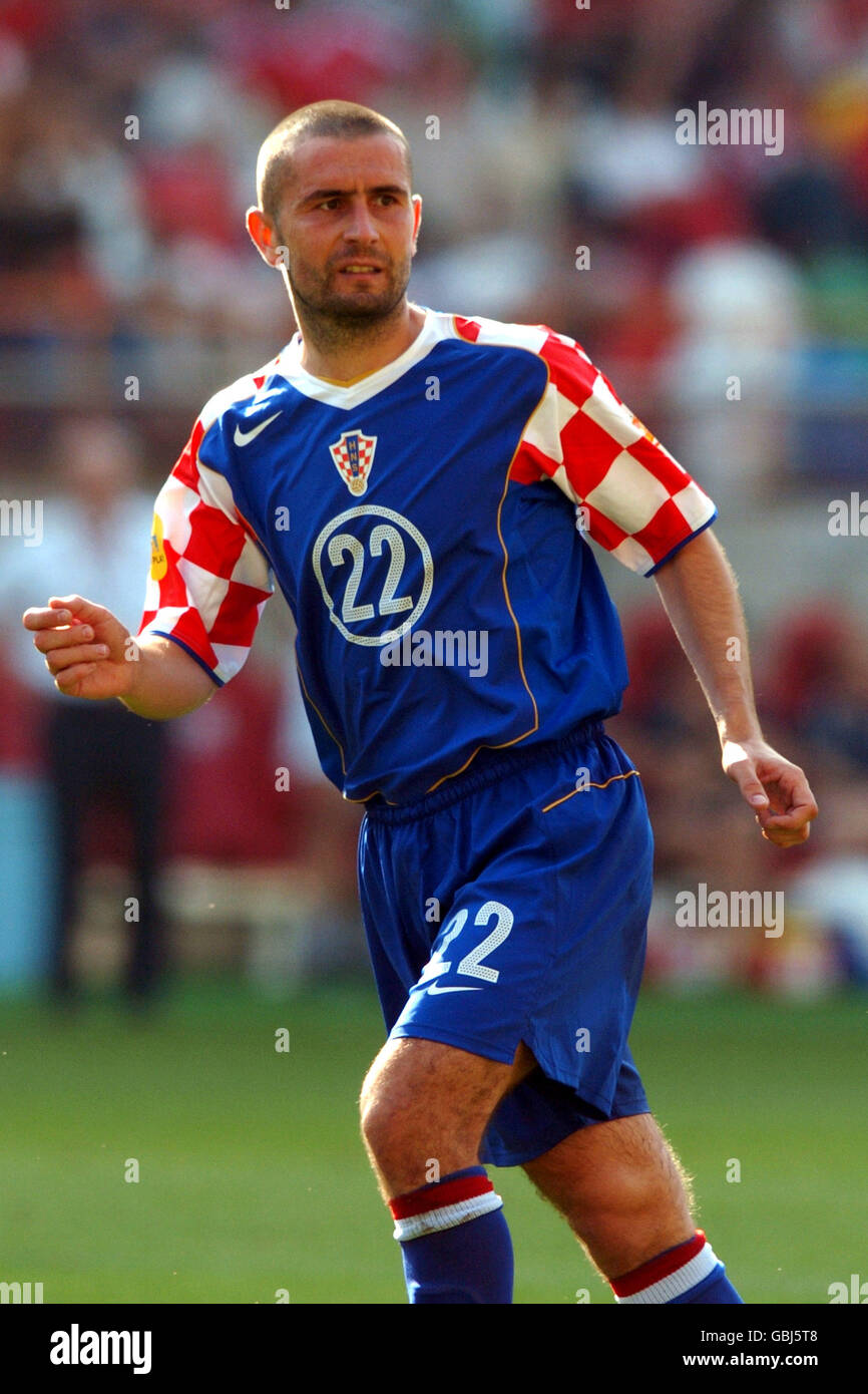Fanion Pennant France Vs Croatie Euro 2004 – Match Du 17 Juin – Bon état