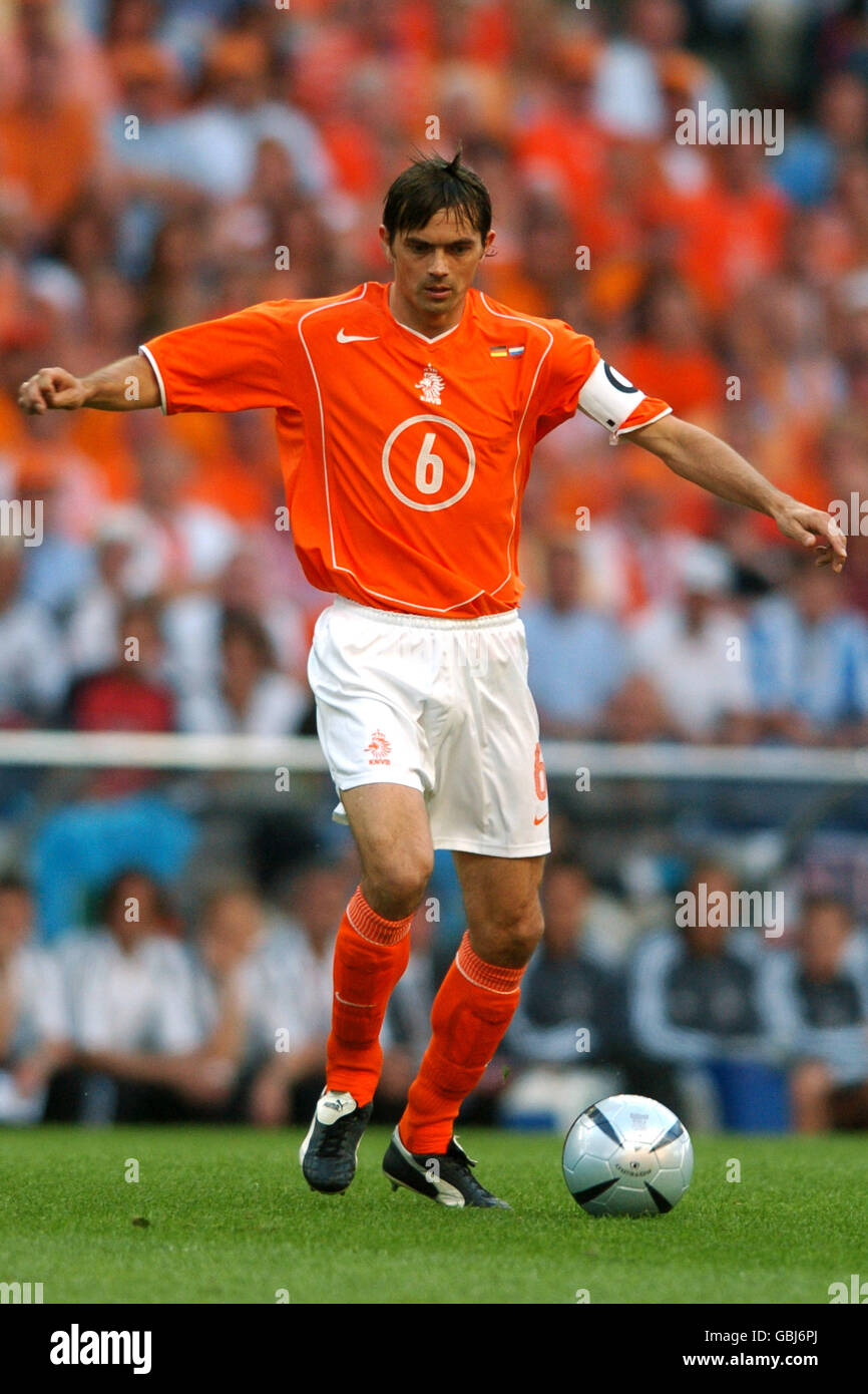 Soccer - UEFA European Championship 2004 - Group D - Germany v Holland Stock Photo