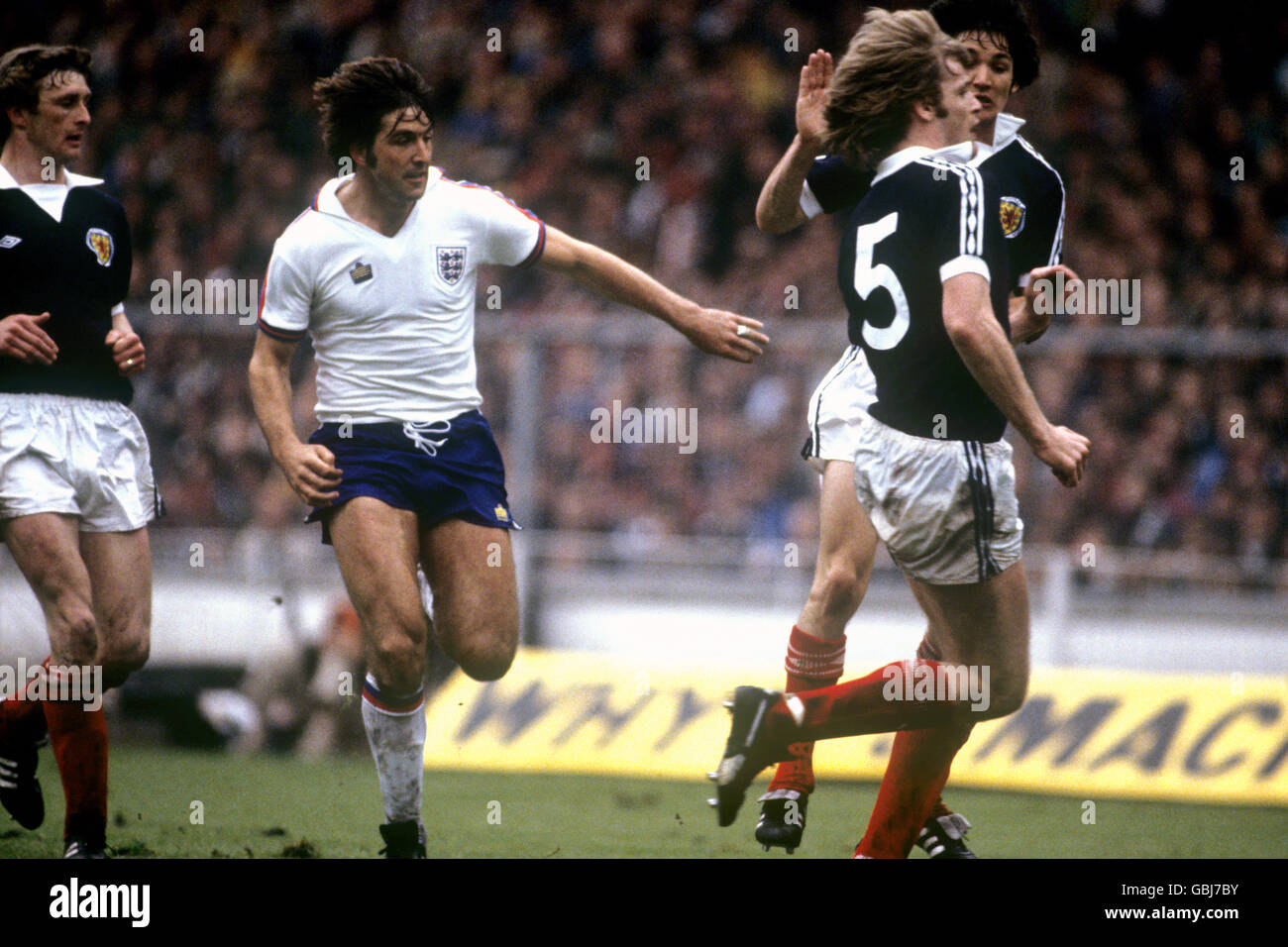 Soccer - Home International Championship - England v Scotland - Wembley Stadium Stock Photo