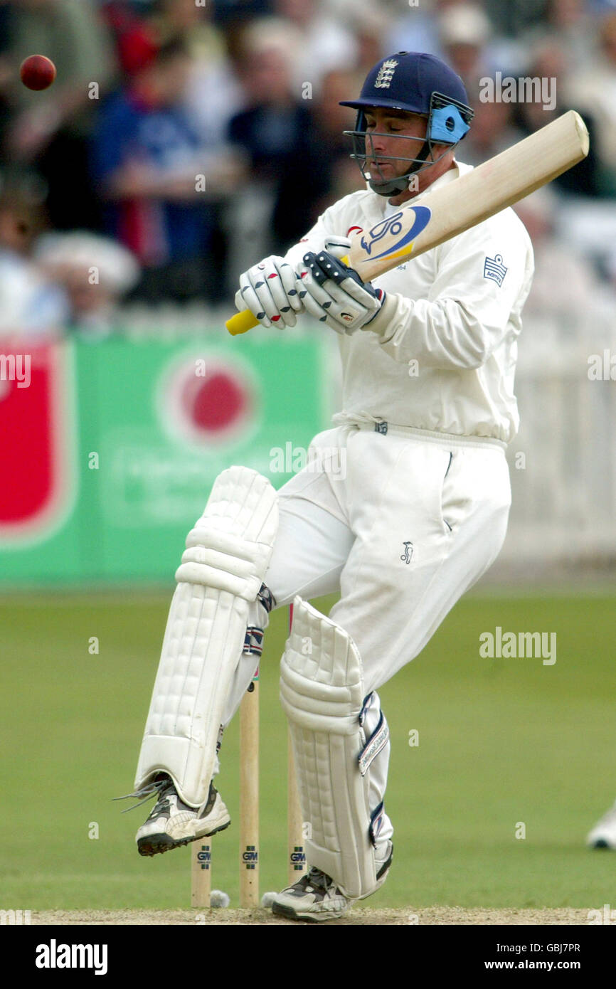 Cricket - npower Third Test - England v New Zealand - Day Three. England's Graham Thorpe Stock Photo