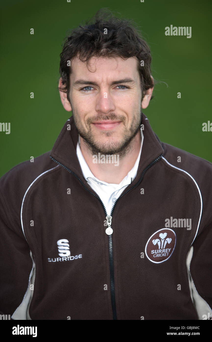 Cricket Surrey County Cricket Club Press Day The Brit Oval. Steve