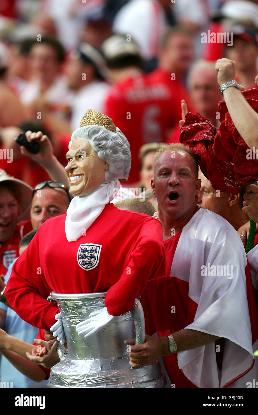 Euro 2004 england fans hi-res stock photography and images - Page
