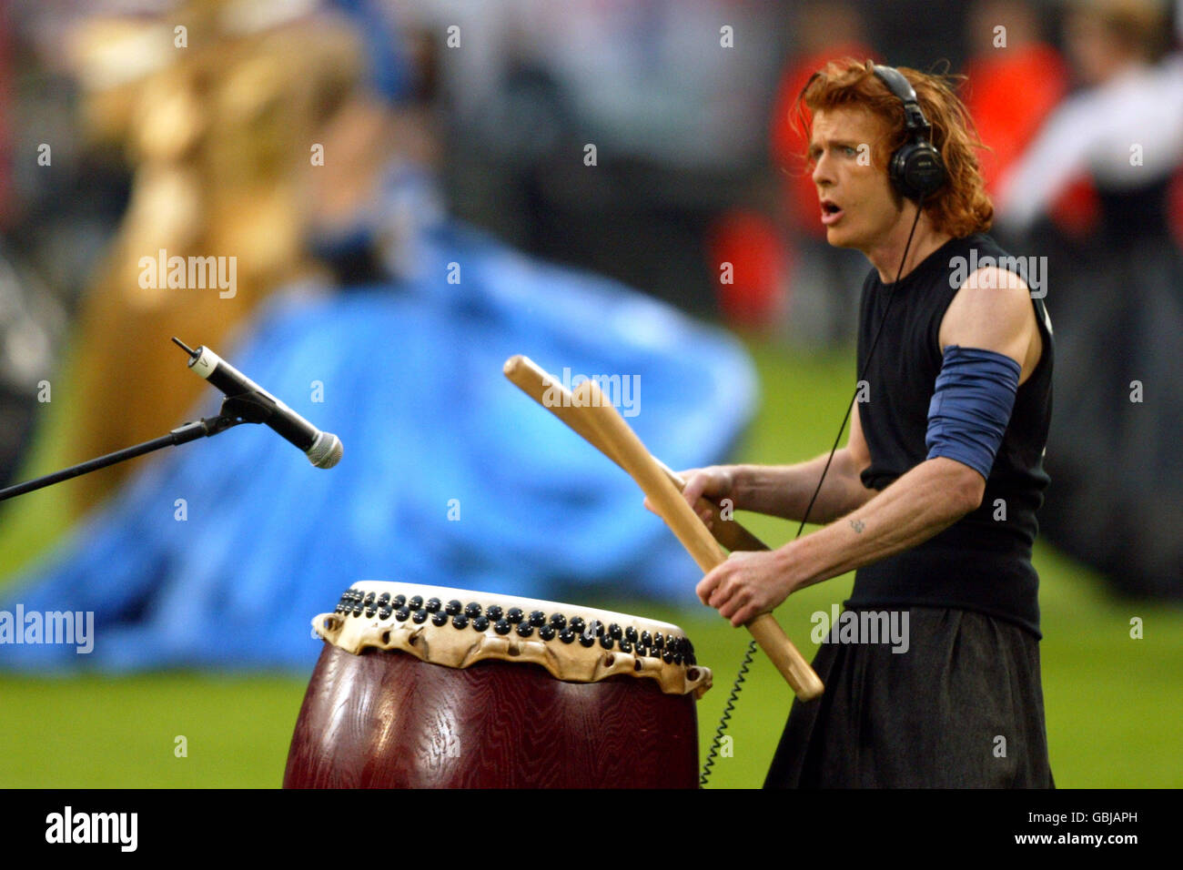 Monaco fc porto pre match entertainment at the aufschalke stadium hi