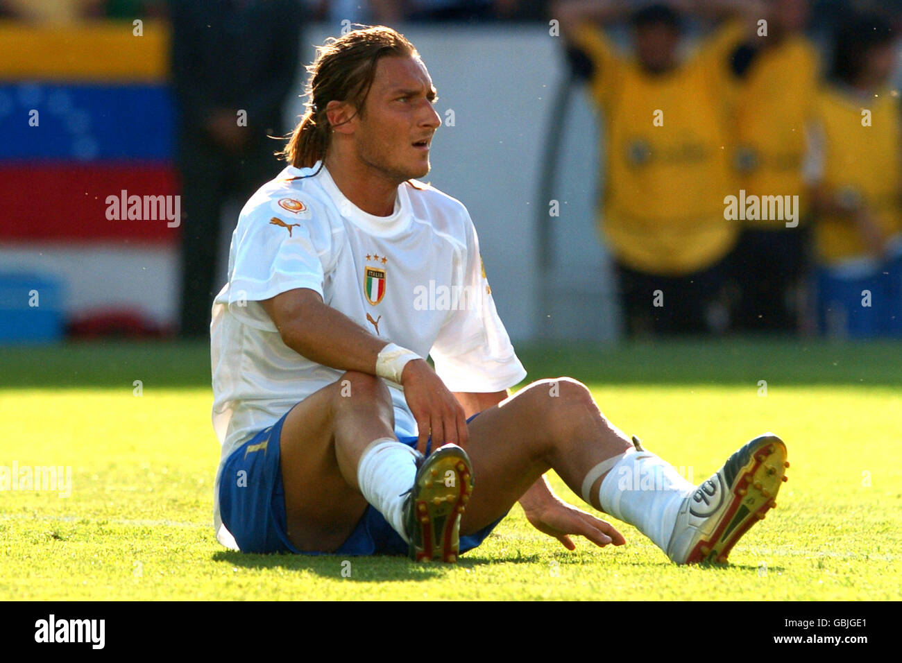 Gazzetta Dello Sport Du 23 Avril 2004 – Totti, Crespo, Schumacher – Original D’époque