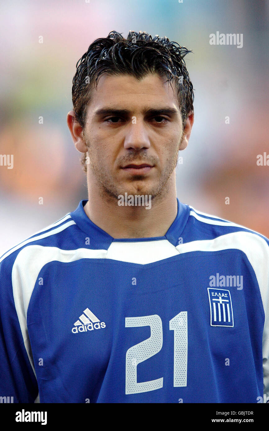Soccer - UEFA European Championship 2004 - Group A - Russia v Greece. Konstantinos Katsouranis, Greece Stock Photo