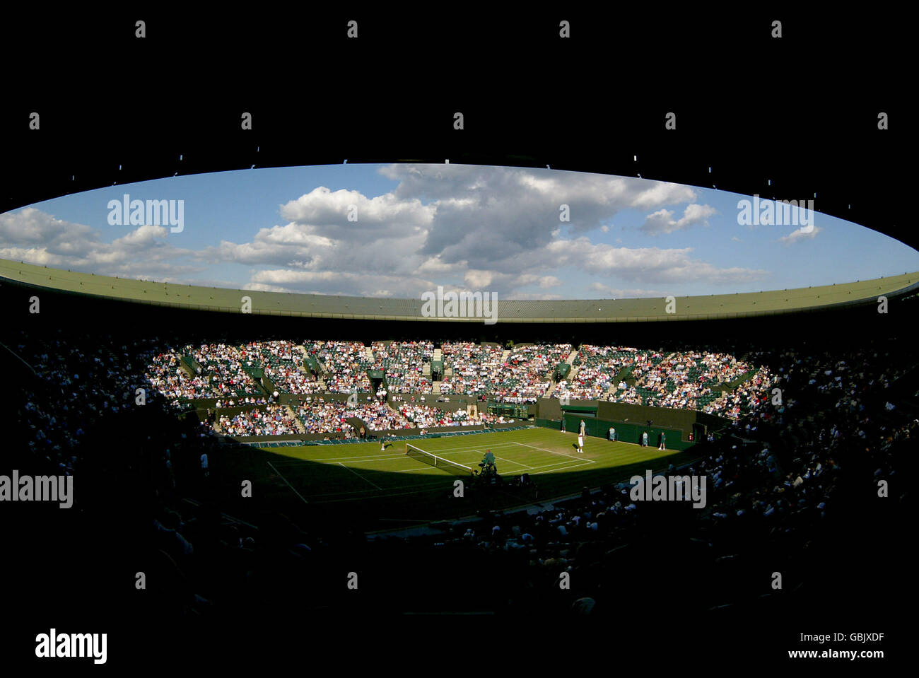 Tennis - Wimbledon 2004 - Second Round - Stock Photo