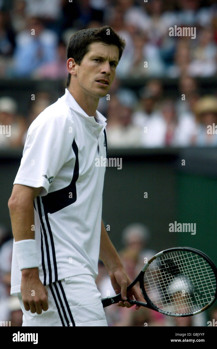 Tennis - Wimbledon 2004 - Second Round - Tim Henman v Ivo Heuberger ...