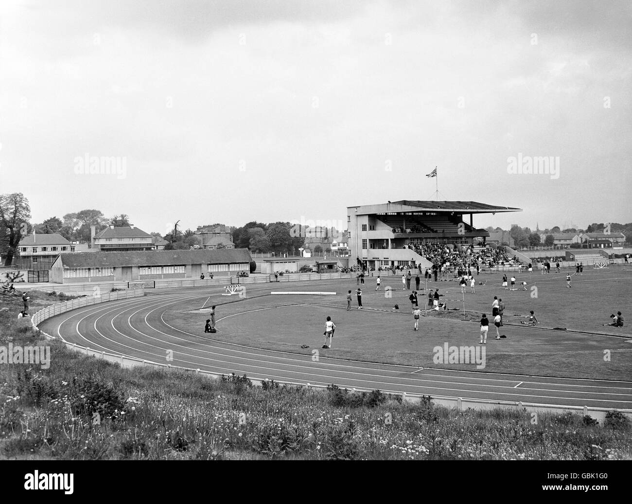 Athletics - Southern Counties Women's Amateur Athletic Association Championships - Polytechnic Stadium - Chiswick Stock Photo