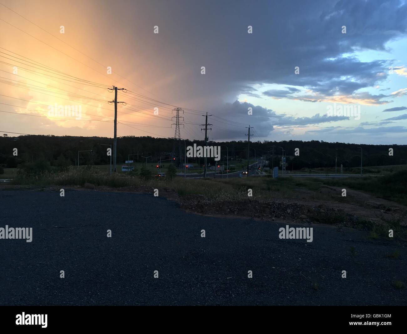 Sky Clouds Before the Storm Stock Photo - Alamy