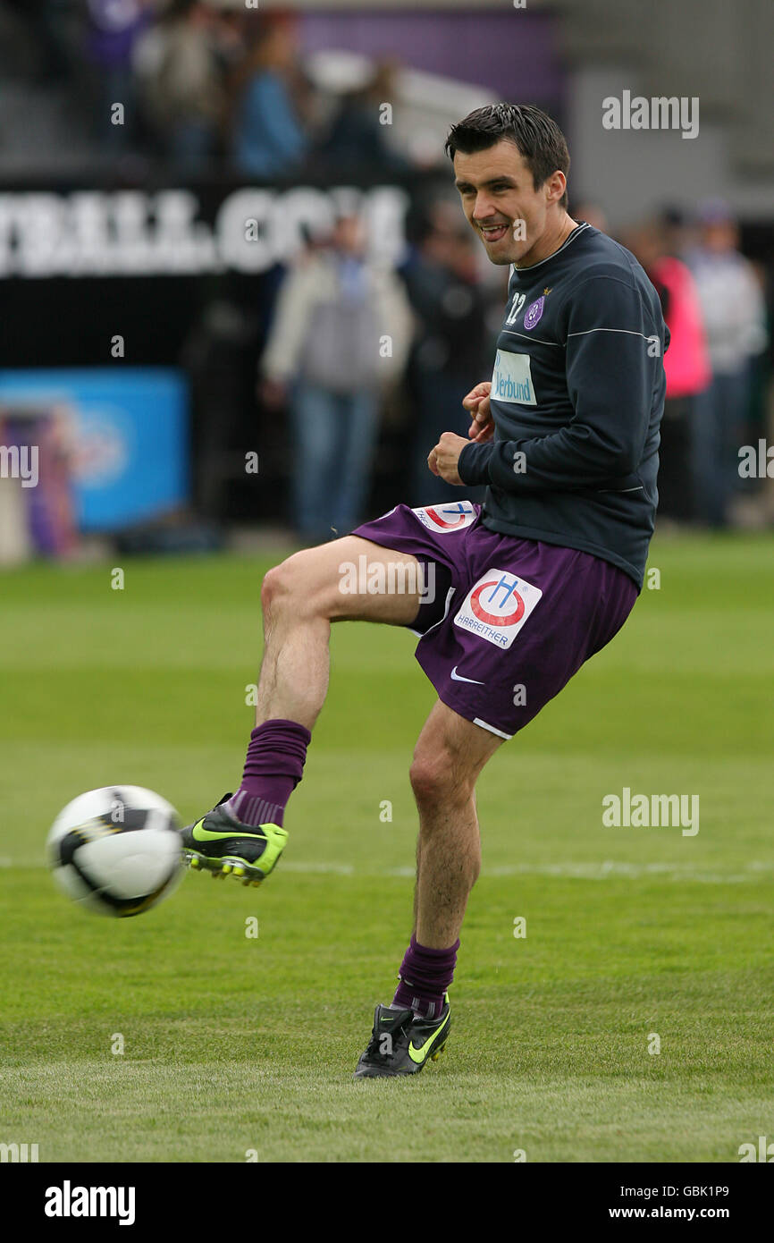 Soccer - Austrian Bundesliga - Austria Vienna v Kapfenberg SV - Franz Horr  Stadium. Mario Bazina, Austria Vienna Stock Photo - Alamy