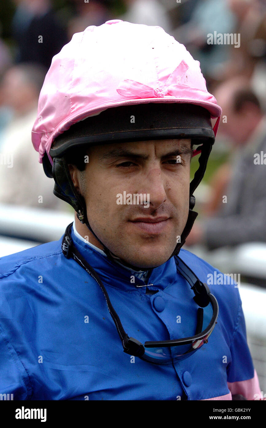 Horse Racing - York Races. Jockey Darryl Holland prior to his ride on Starry Lodge in the 45th John Smith's Cup (Heritage Handicap) Stock Photo