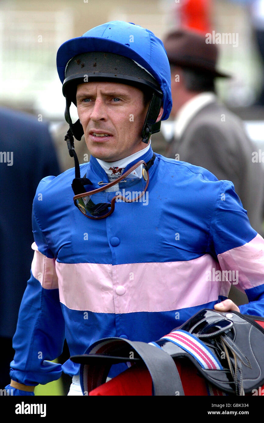 Horse Racing - York Races. Jockey Tom Durcan prior to his ride on Polygonal in the 45th John Smith's Cup (Heritage Handicap) Stock Photo