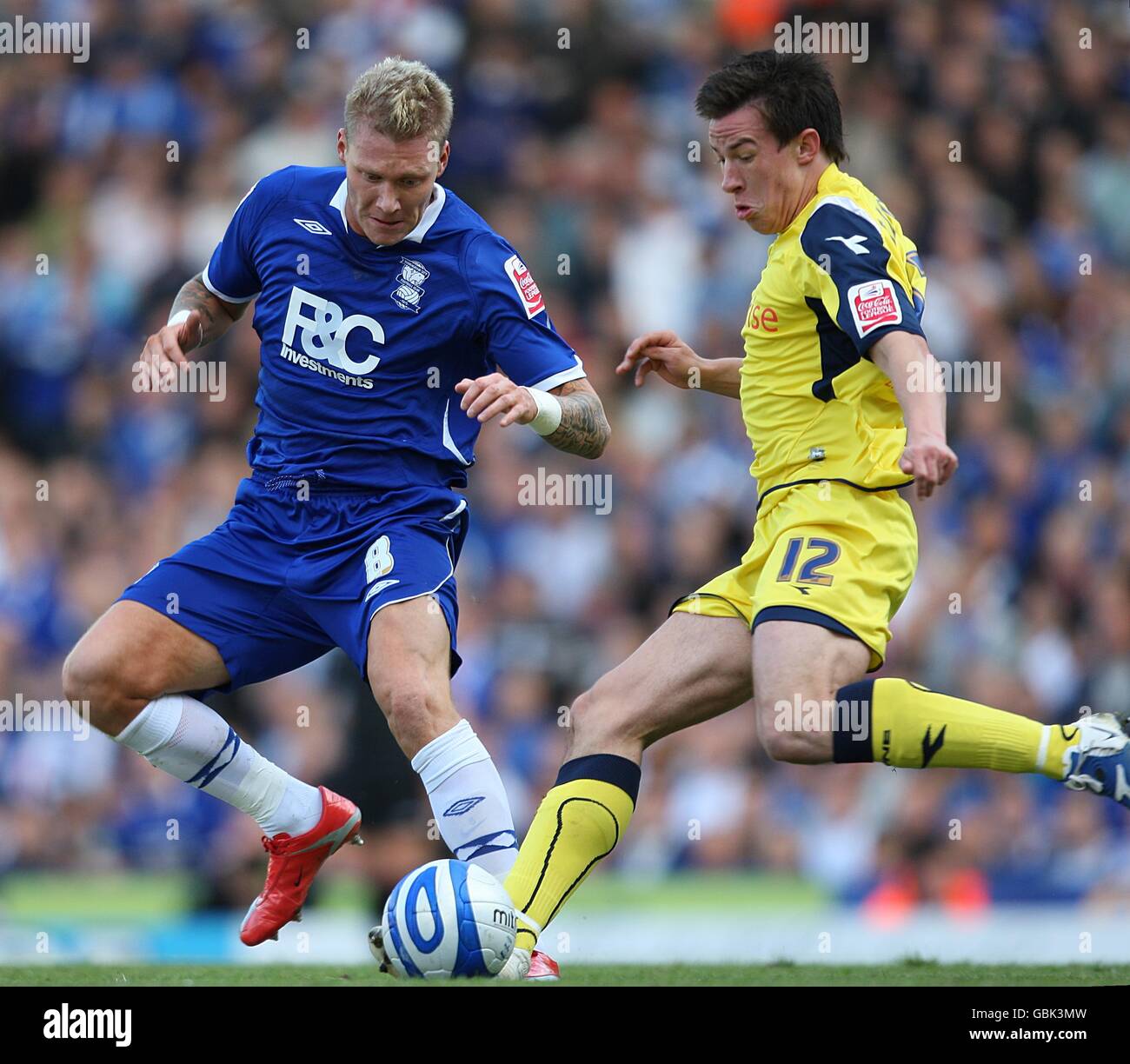 Soccer - Coca-Cola Football league Championship - Birmingham City v Preston North End - St Andrews' Stadium Stock Photo