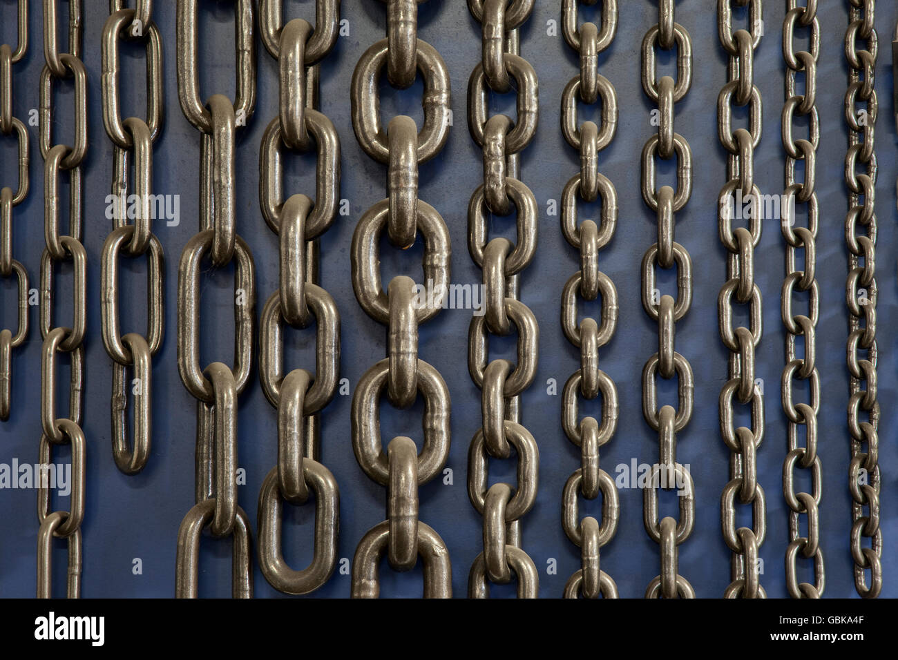 Chains, chain links Stock Photo