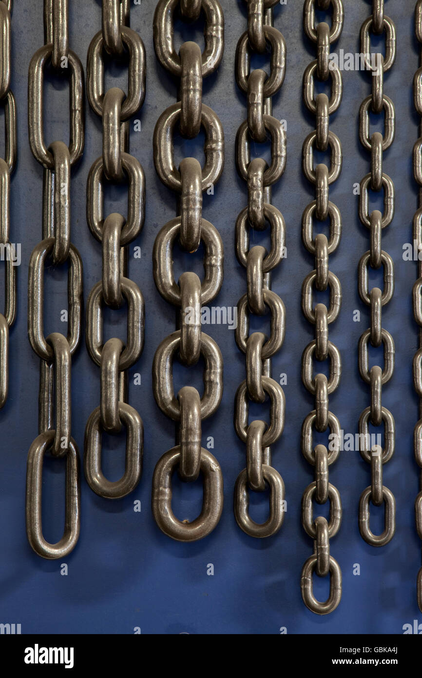 Chains, chain links Stock Photo