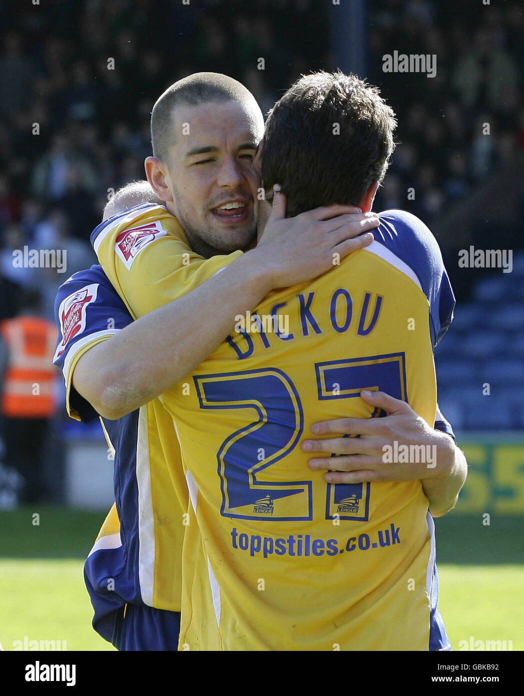 Leicester citys matty celebrates his 1st goal with paul dickov hires