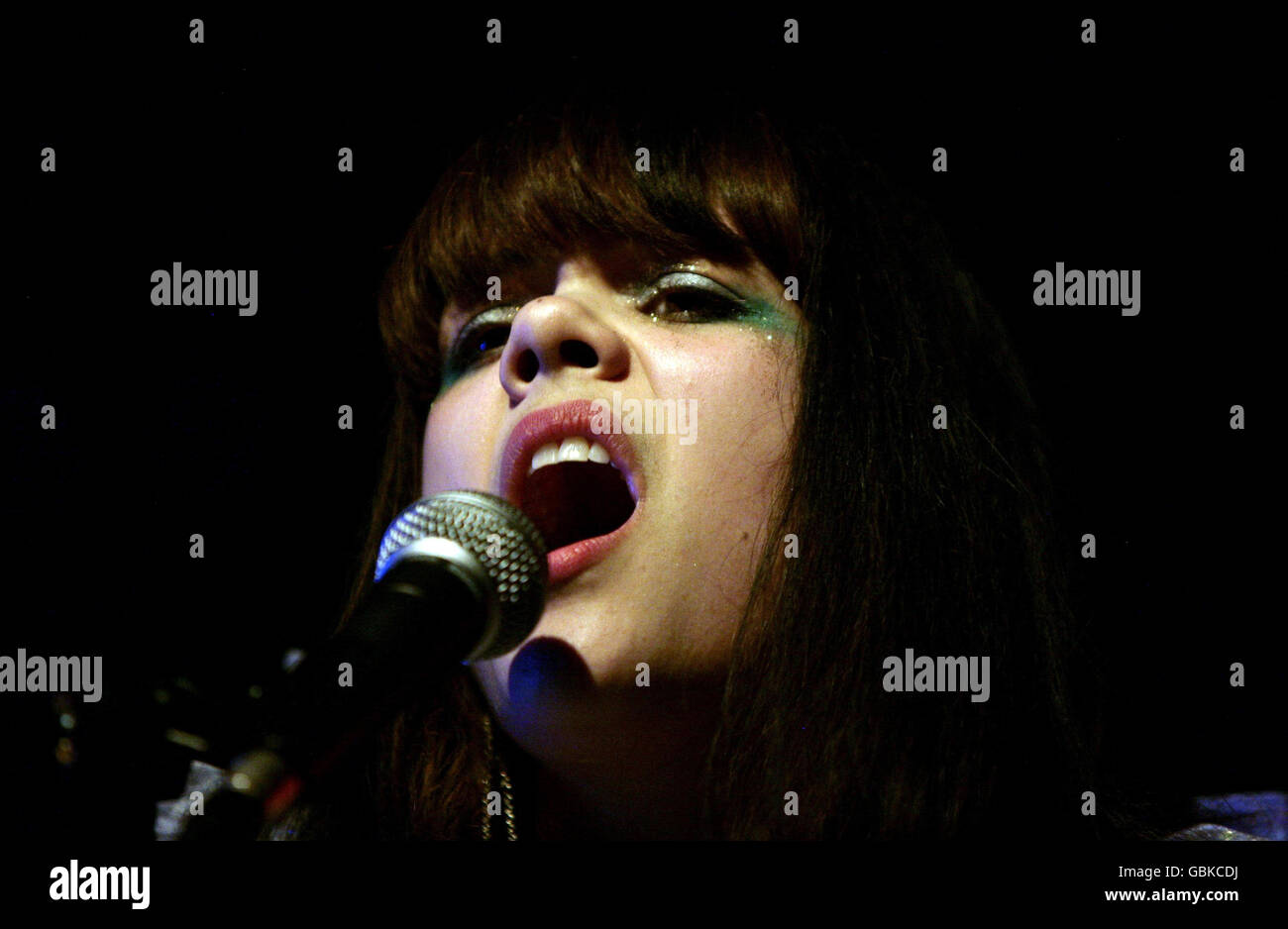 Bat for Lashes in concert London Stock Photo Alamy