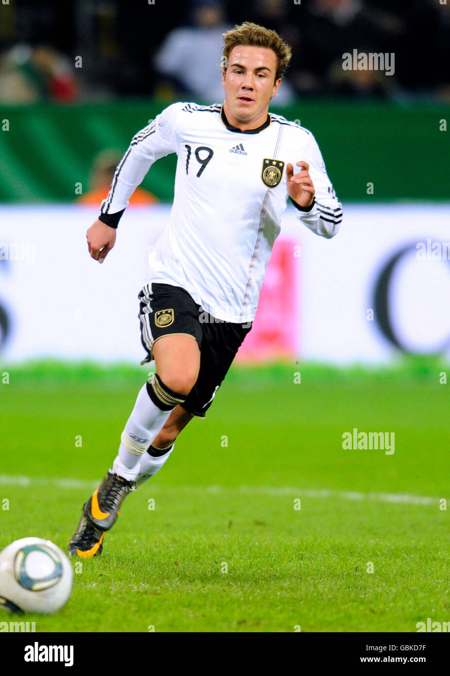 Mario Goetze, international football match, Germany - Italy 1:1, Signal Iduna Park, Dortmund, North Rhine-Westphalia Stock Photo
