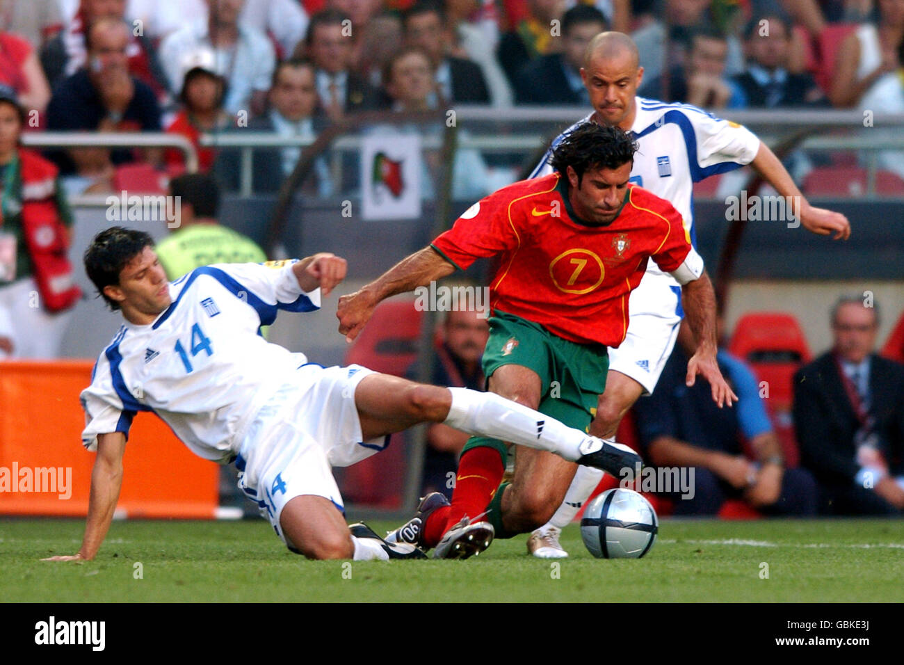Soccer UEFA European Championship 2004 Final Portugal v Greece
