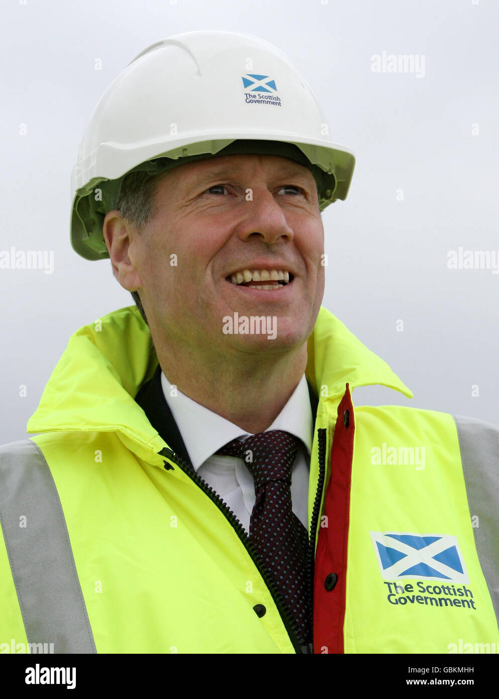 Justice Secretary visits campus for law enforcement bodies Stock Photo