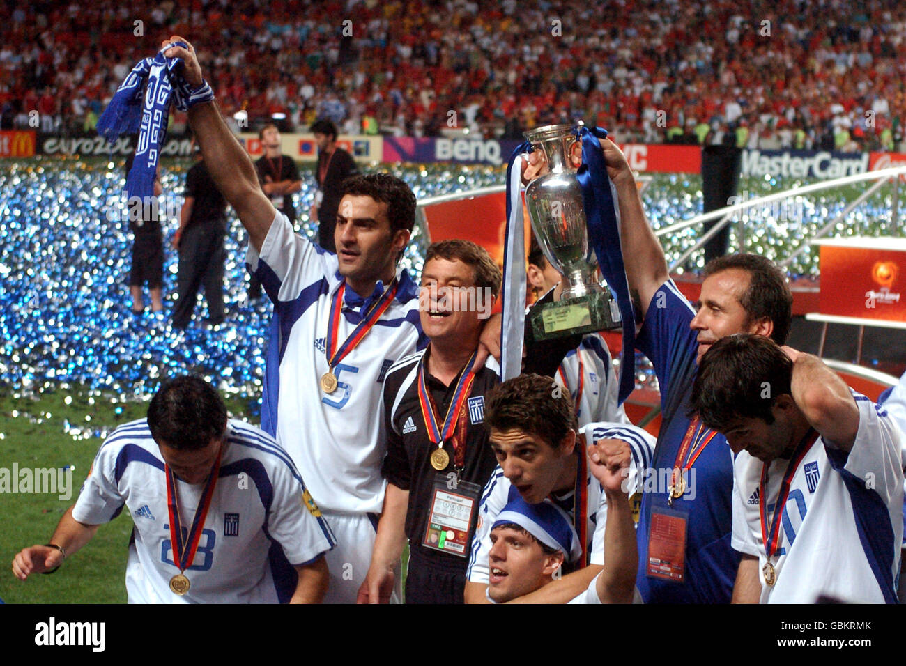 Uefa european championship trophy hires stock photography and images