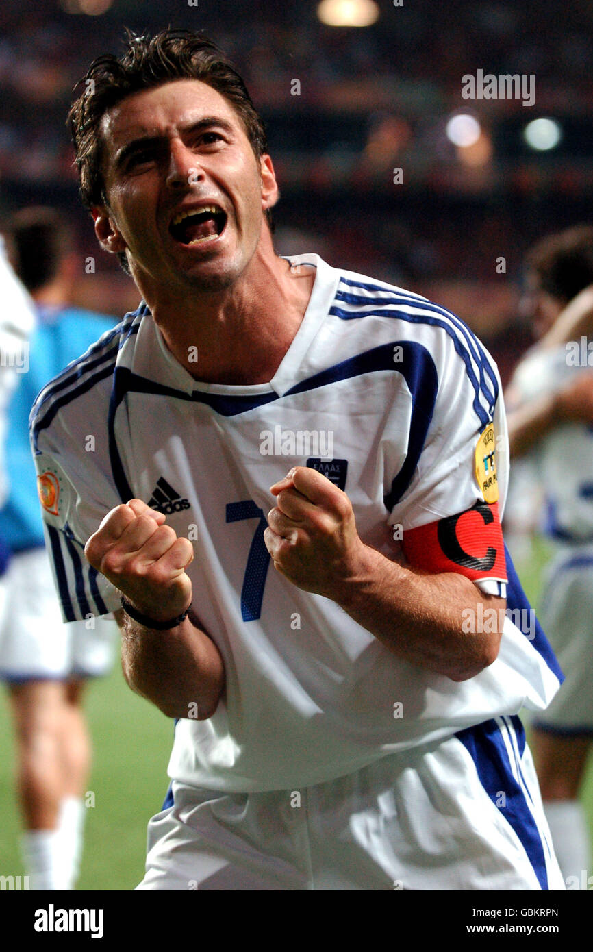 Soccer - UEFA European Championship 2004 - Final - Portugal v Greece Stock Photo