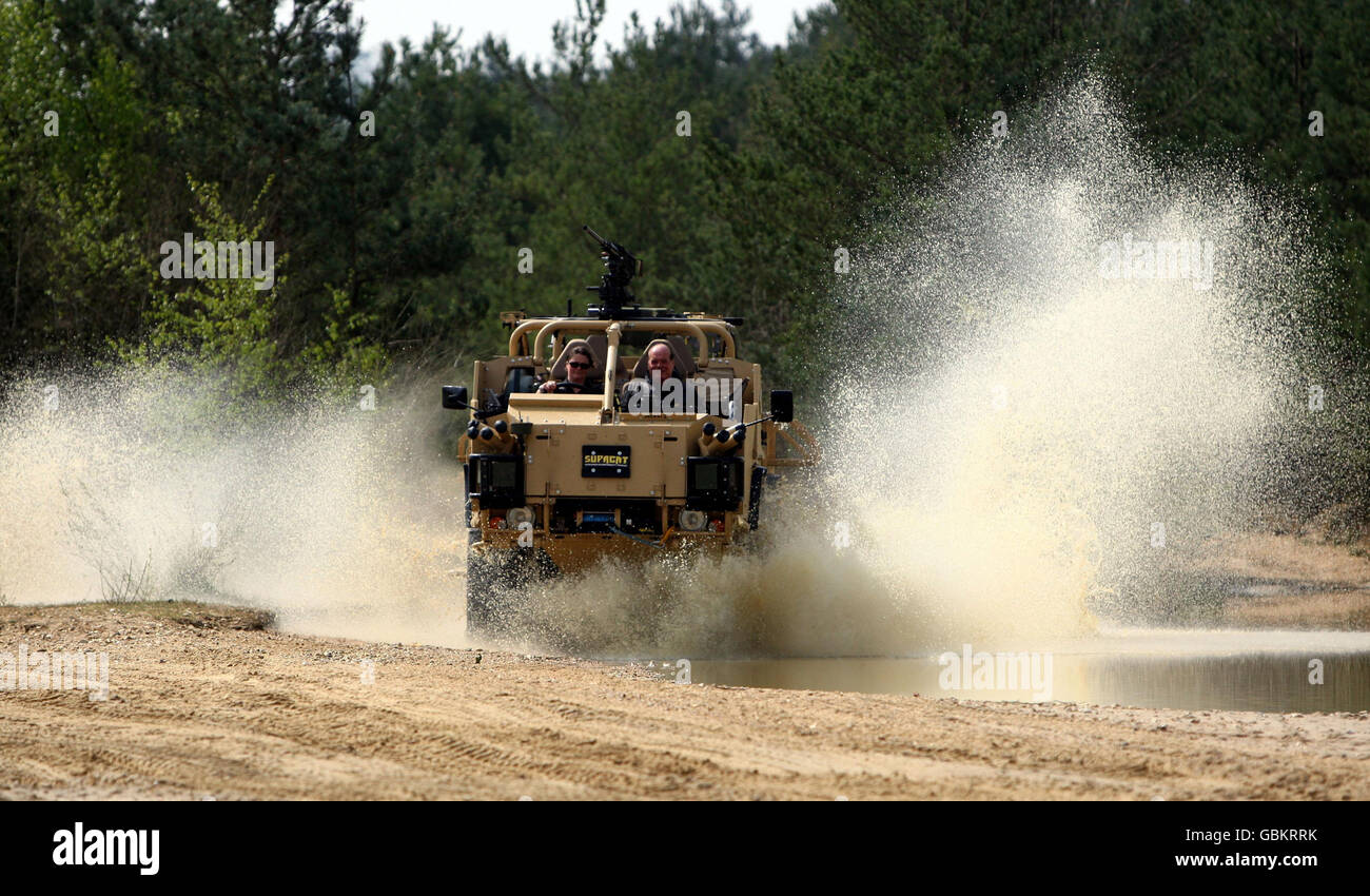 Jackal armoured vehicle hi-res stock photography and images - Alamy