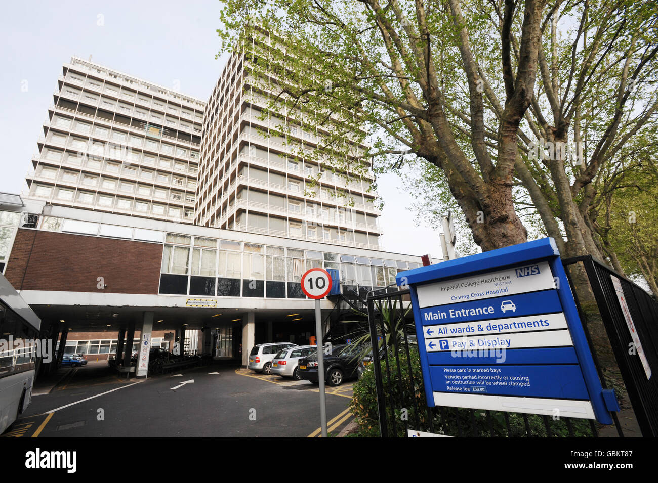 Charing cross hospital london hi res stock photography and images