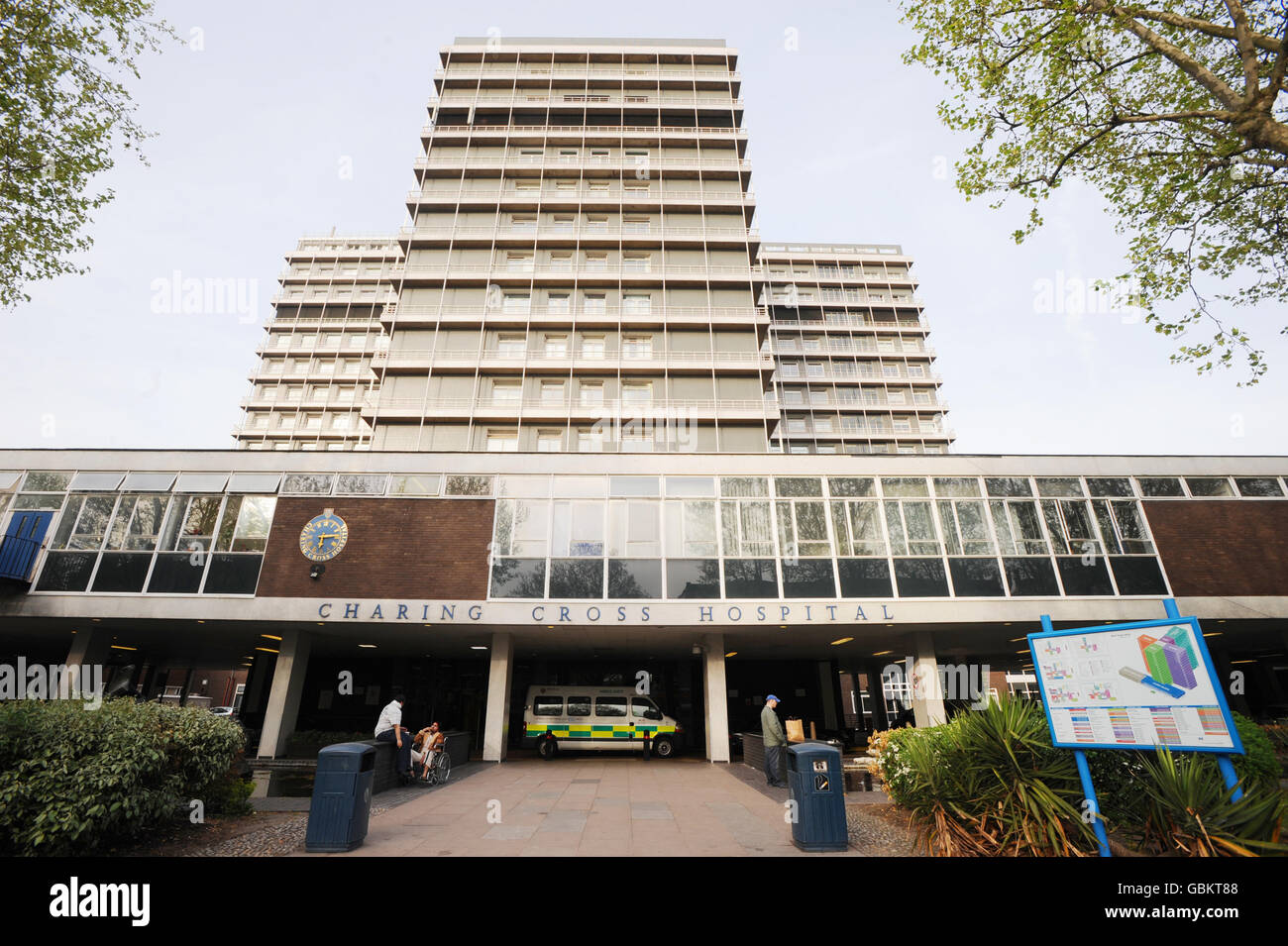 Charing Cross Hospital in west London Stock Photo Alamy
