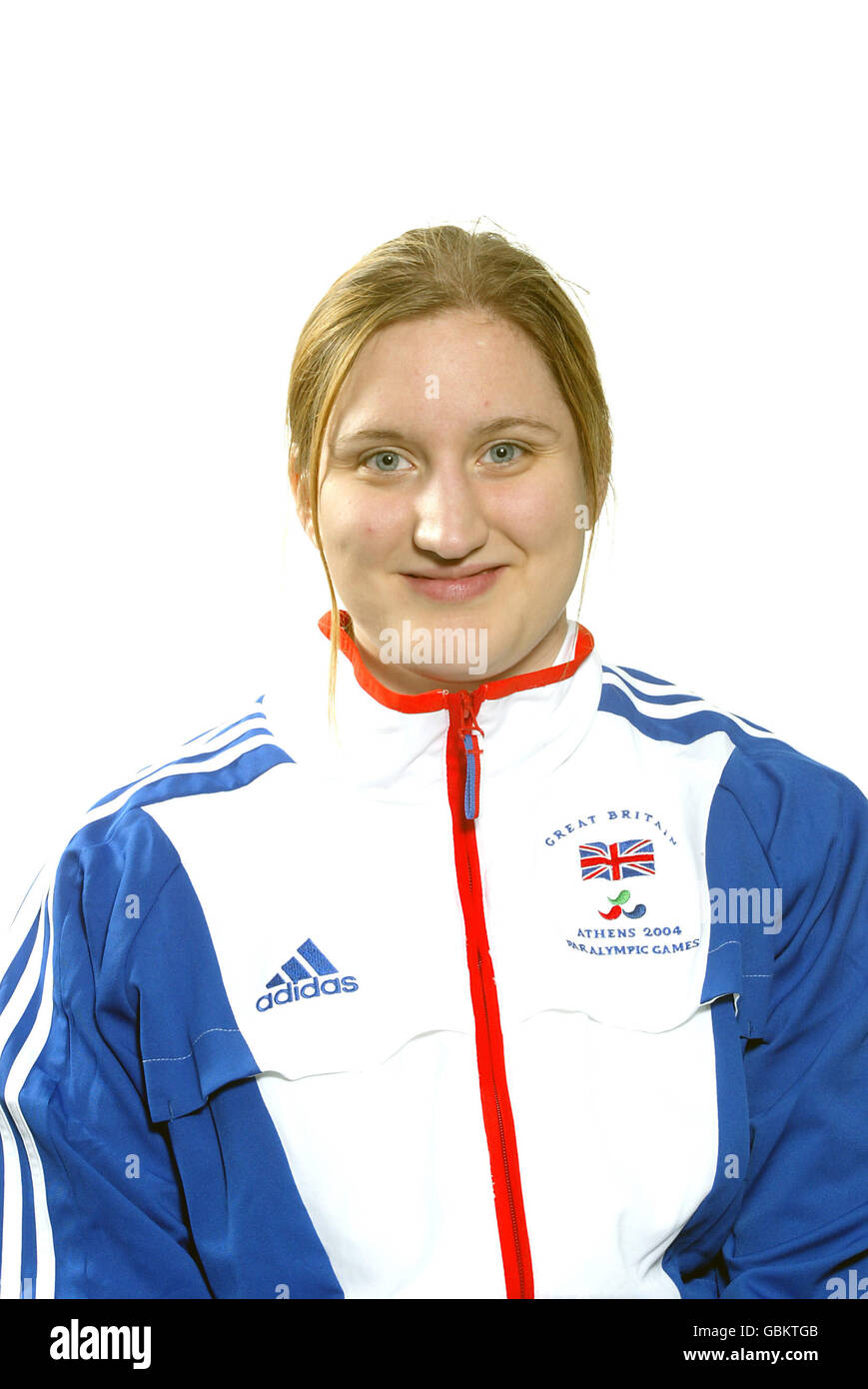 Athens Olympics 2004 Great Britain Paralympic Team Stock Photo Alamy