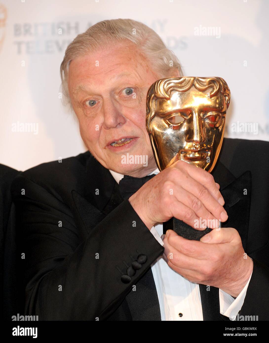Sir David Attenborough With The Specialist Factual Award Received For sir-david-attenborough-with-the-specialist-factual-award-received-for
