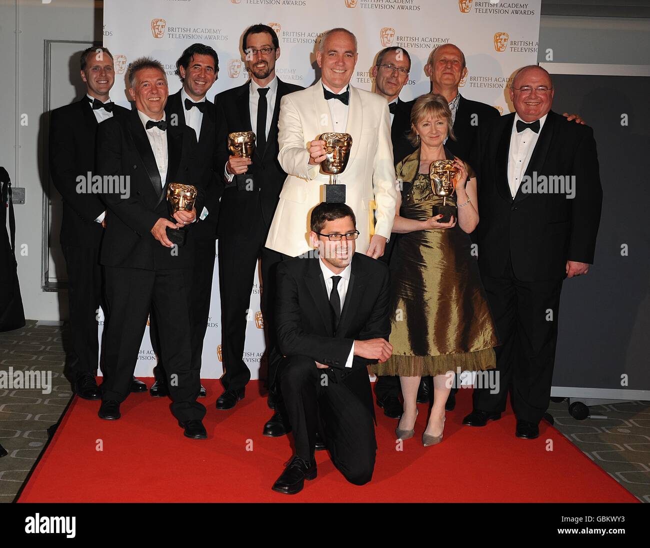 The British Academy Television Awards Press Room London Stock Photo
