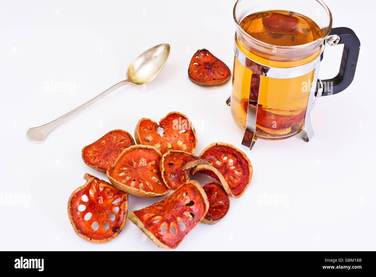 Tea Matum, Wood Apple Stock Photo Alamy