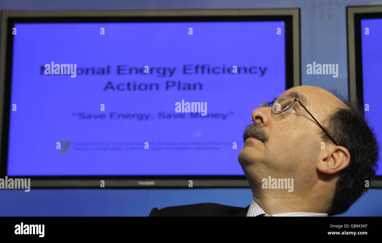 Ireland's National Energy Efficiency Action Plan Stock Photo