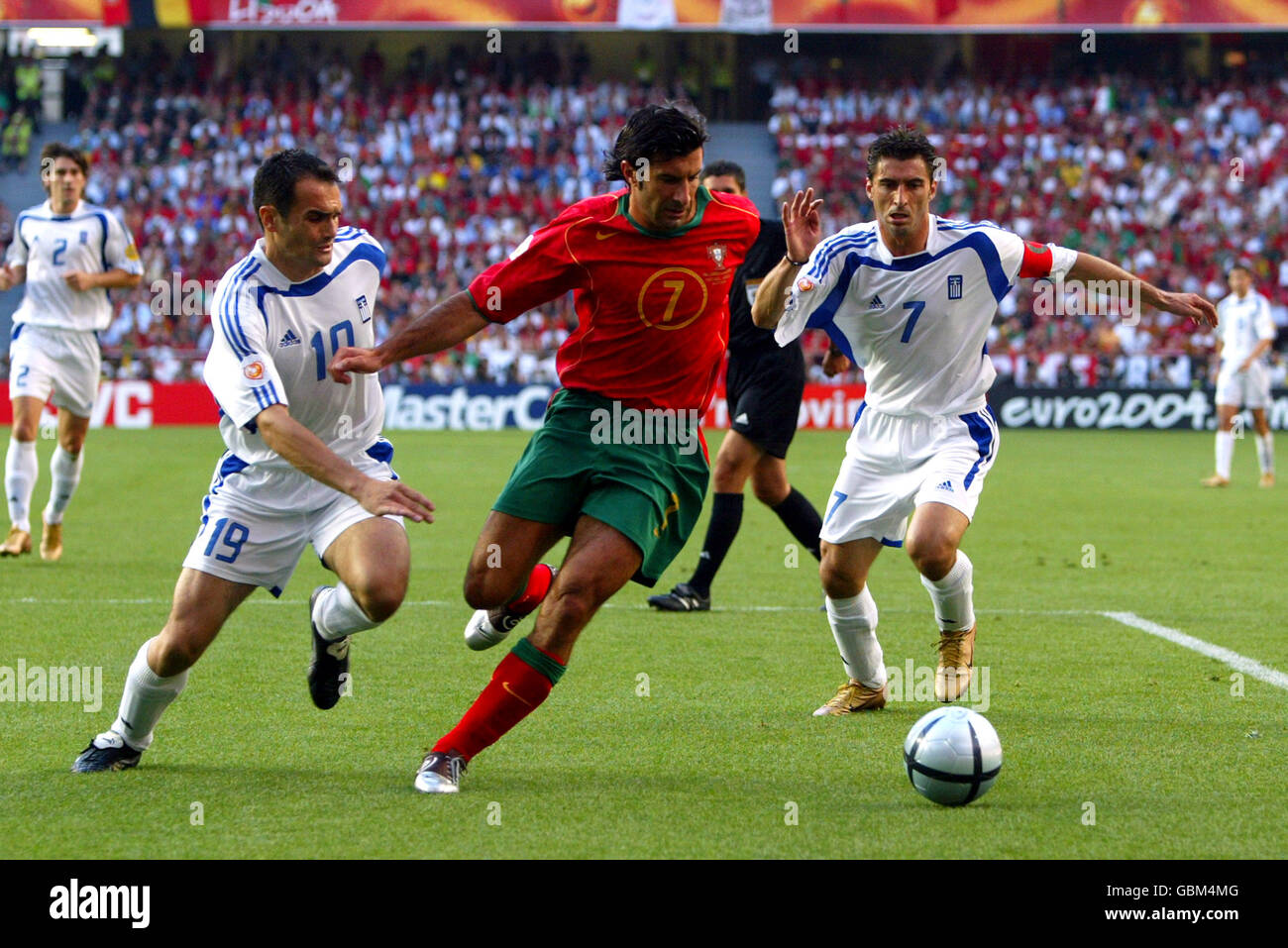 Soccer - UEFA European Championship 2004 - Final - Portugal v Greece Stock Photo