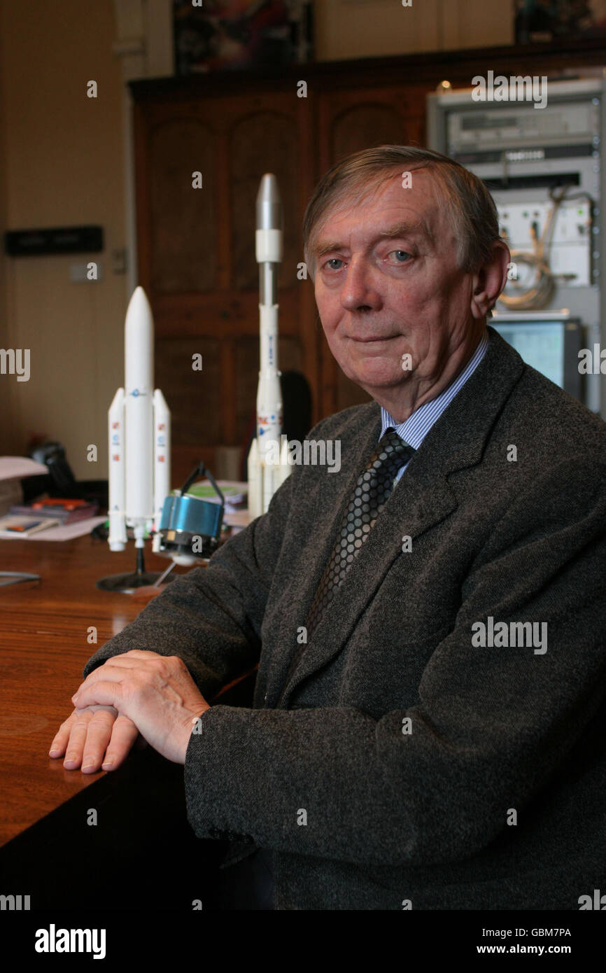Space mission chief played key moon landing role Stock Photo