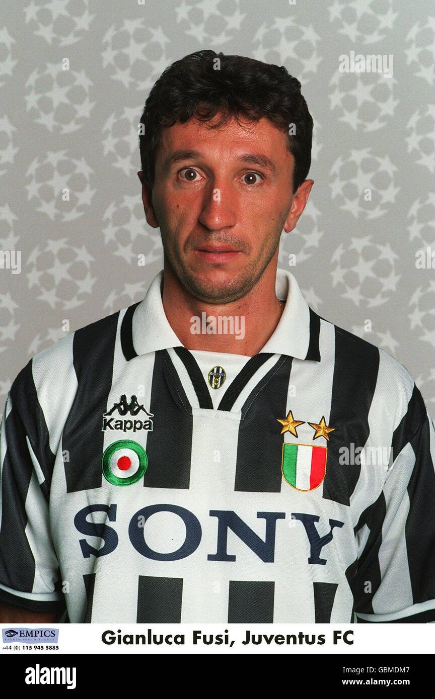 UEFA Champions League 1995/96 .... Gianluca Fusi, Juventus FC Stock Photo -  Alamy